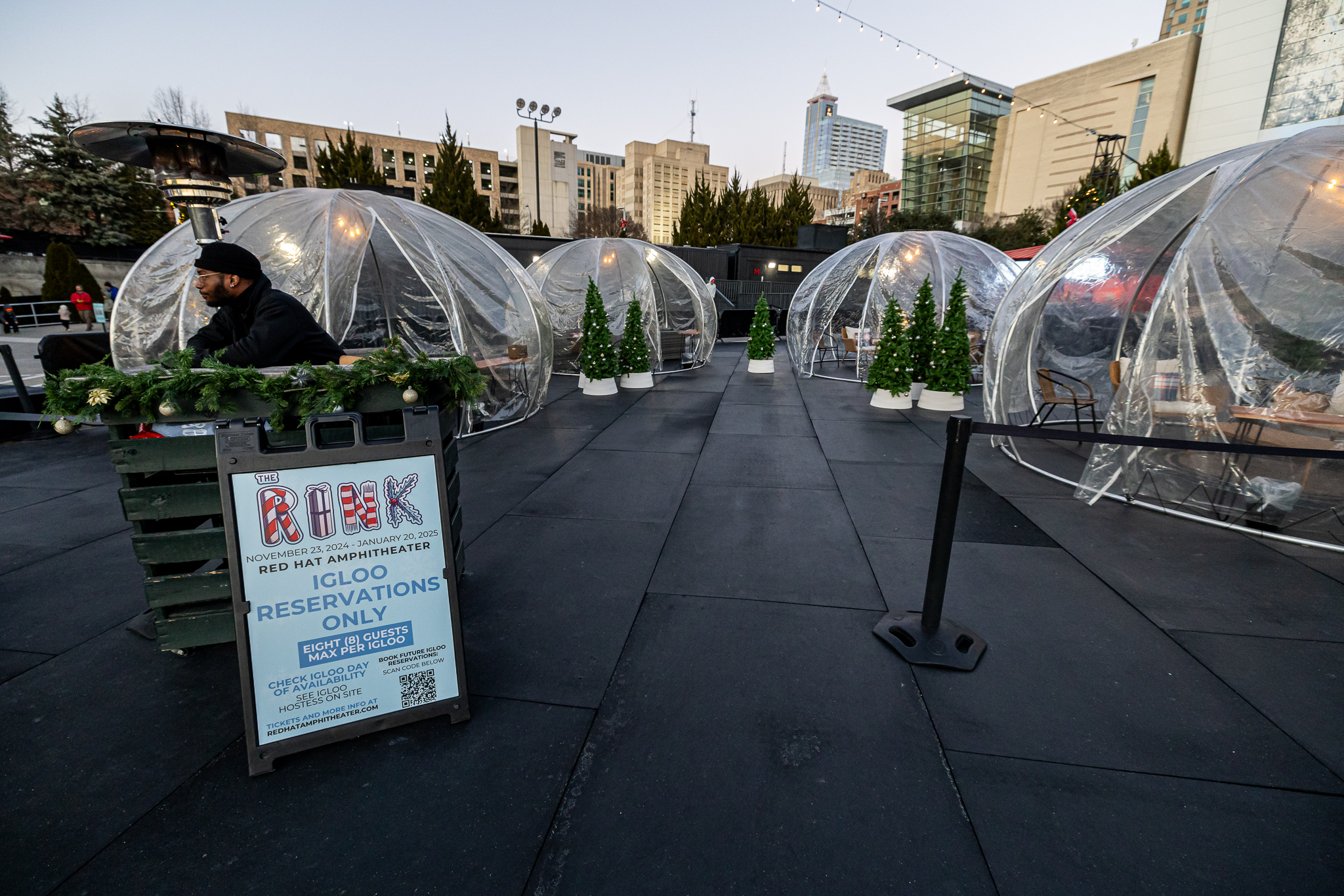 The Igloo Section at The Rink